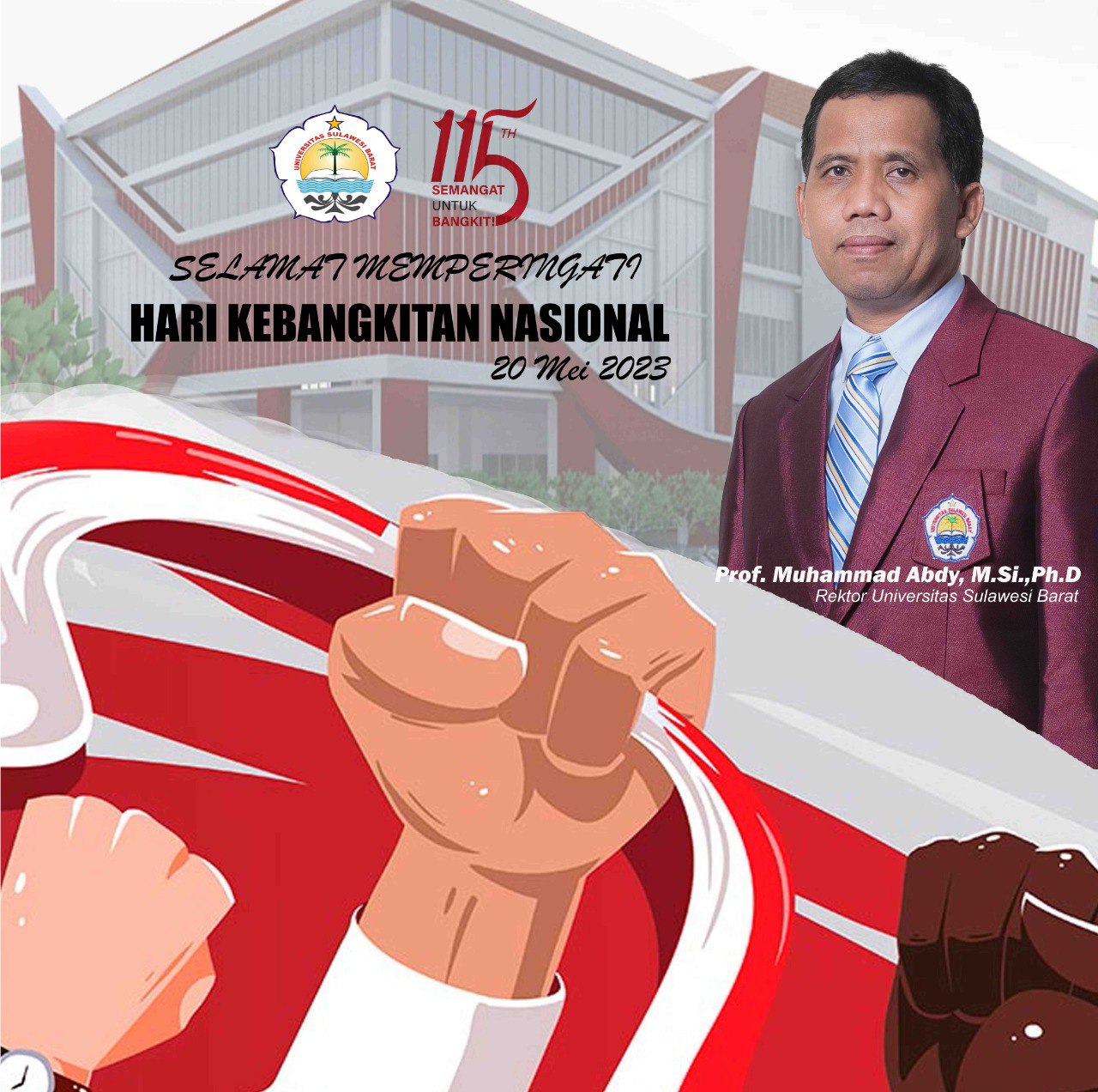 UPACARA BENDERA MEMPERINGATI HARI KEBANGKITAN NASIONAL KE-115