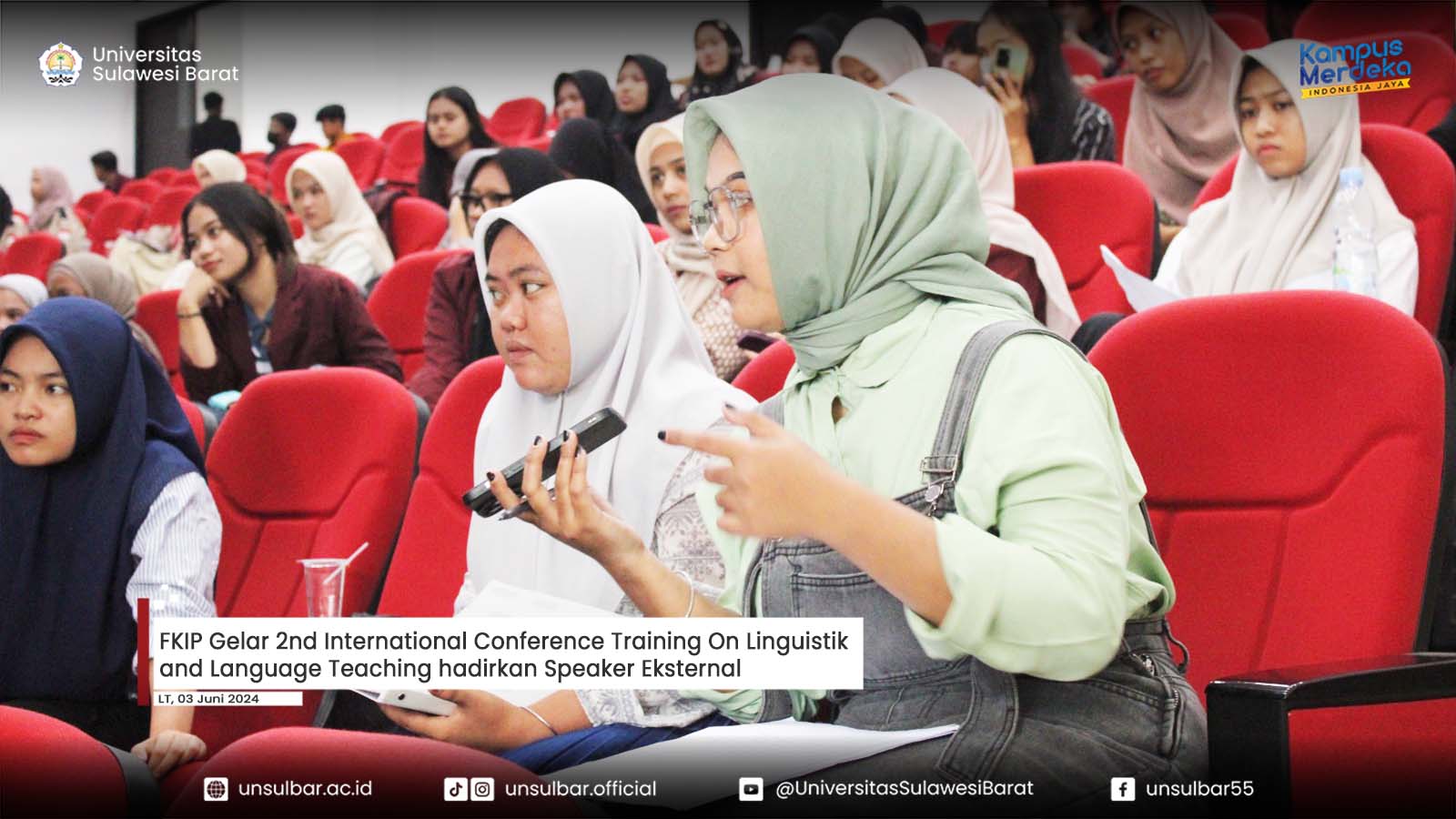 FKIP Gelar 2nd International Conference Training On Linguistik and Language Teaching hadirkan Speaker Eksternal