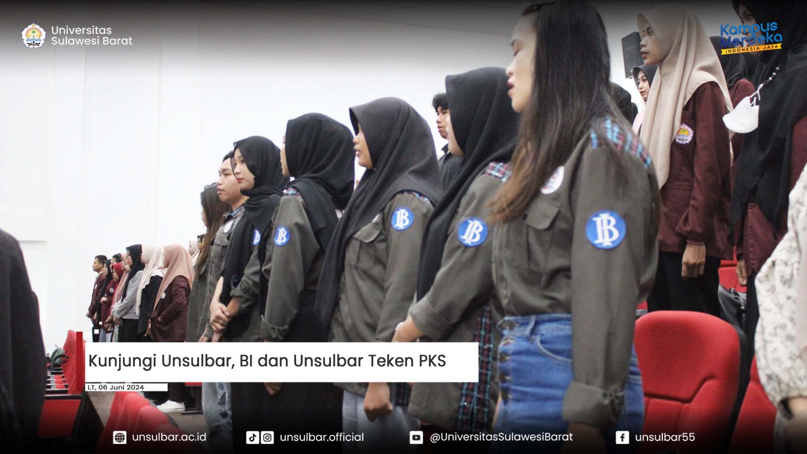 Kunjungi Unsulbar, BI dan Unsulbar Teken PKS