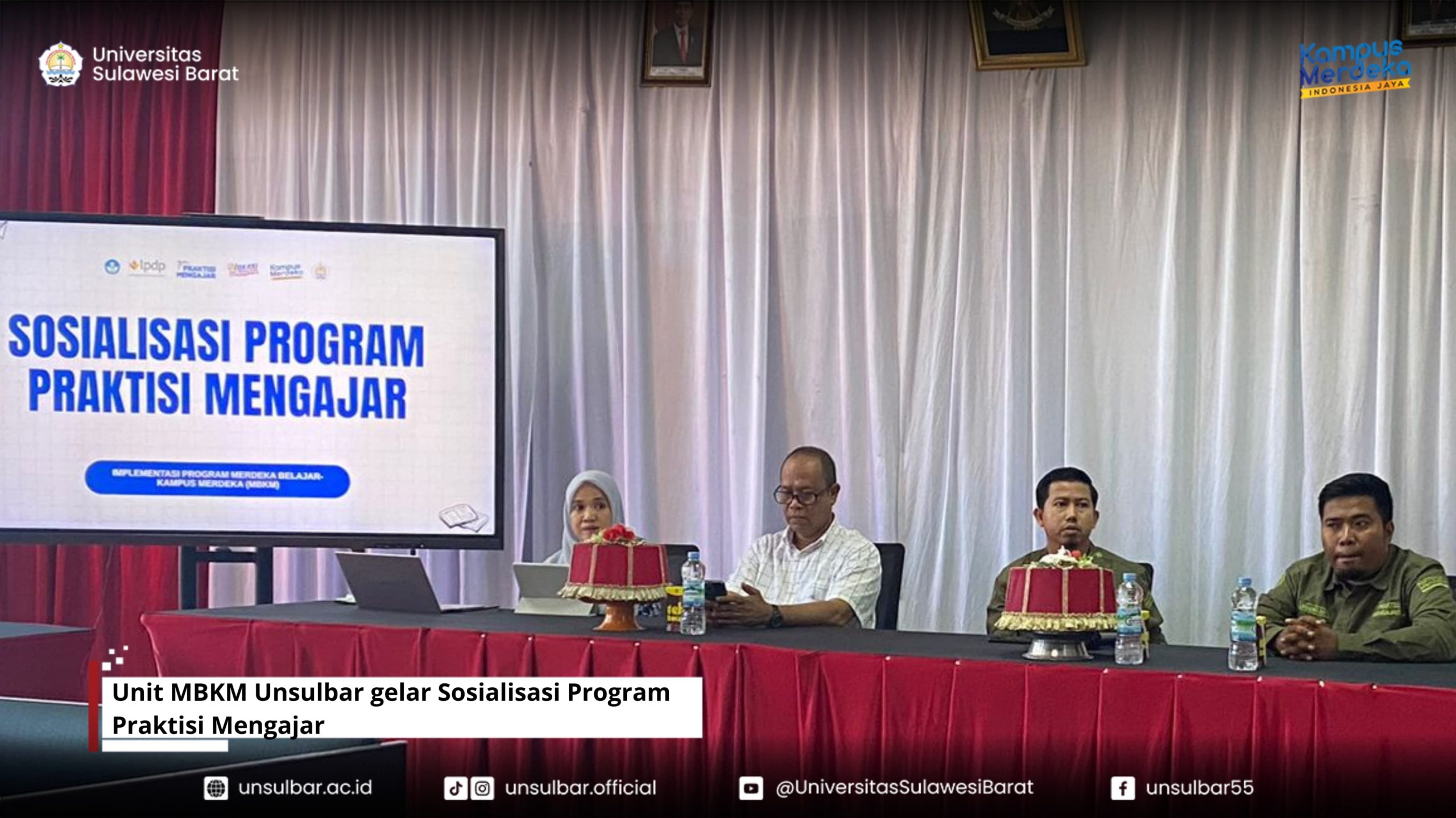 Unit MBKM Unsulbar Gelar Sosialisasi Program Praktisi Mengajar