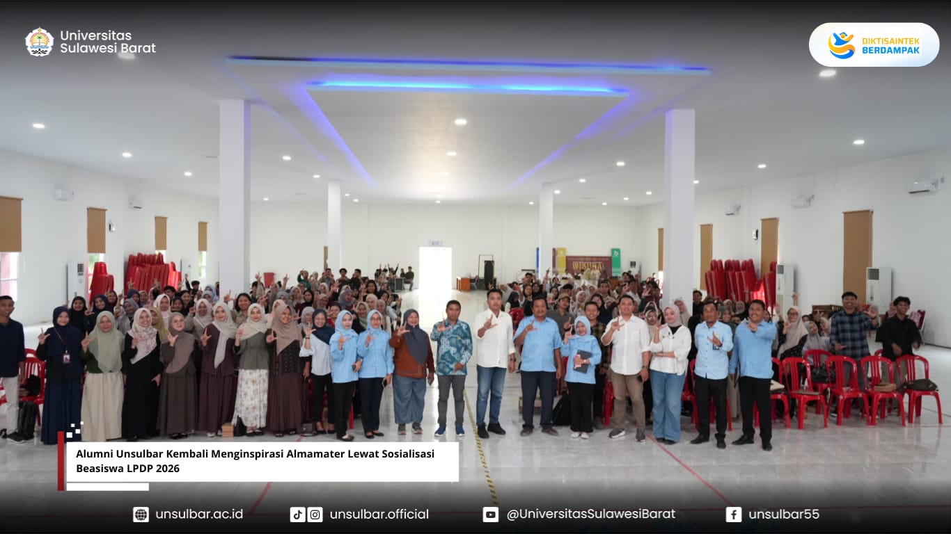 Alumni Unsulbar Kembali Menginspirasi Almamater Lewat Sosialisasi Beasiswa LPDP 2026